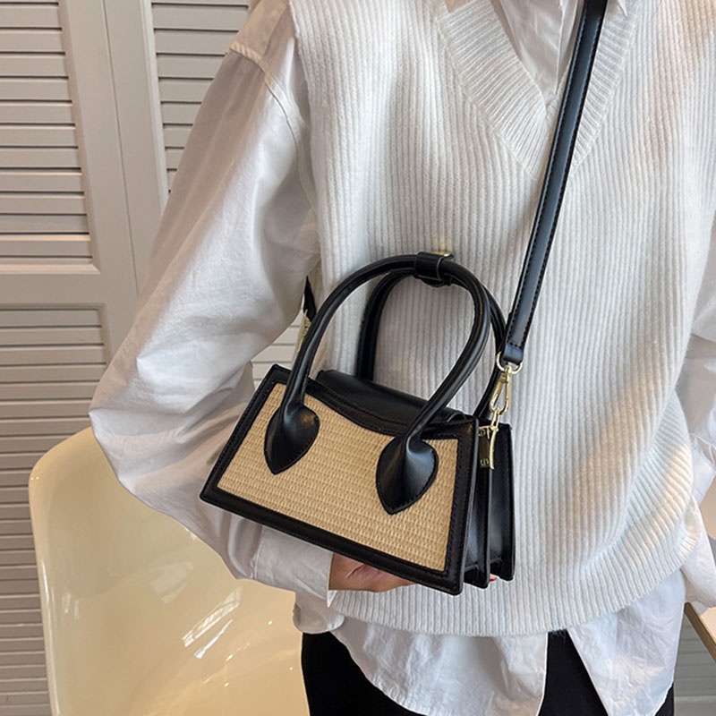 Túi Đeo Chéo Hình Vuông Nhỏ Thiết Kế niche Dễ Phối Đồ Cho Nữ