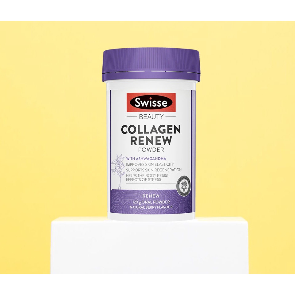 Thực Phẩm Bảo Vệ Sức Khỏe Swisse Beauty Collagen Renew Powder 120g