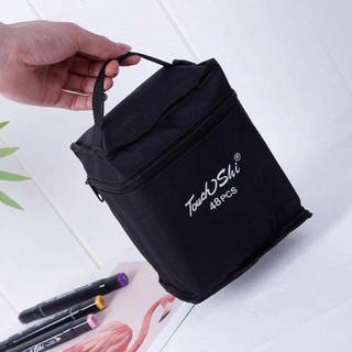 [CHUẨN CHẤT] BÚT DẠ 48 CÂY KÈM TÚI TOUCHSHI (48 cây bút)