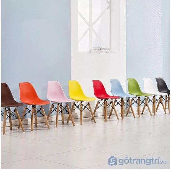 Ghế ngồi học cho bé eames hiện đại nhiều màu sắc kích thước 30x30x57cm Love house decor | BigBuy360 - bigbuy360.vn