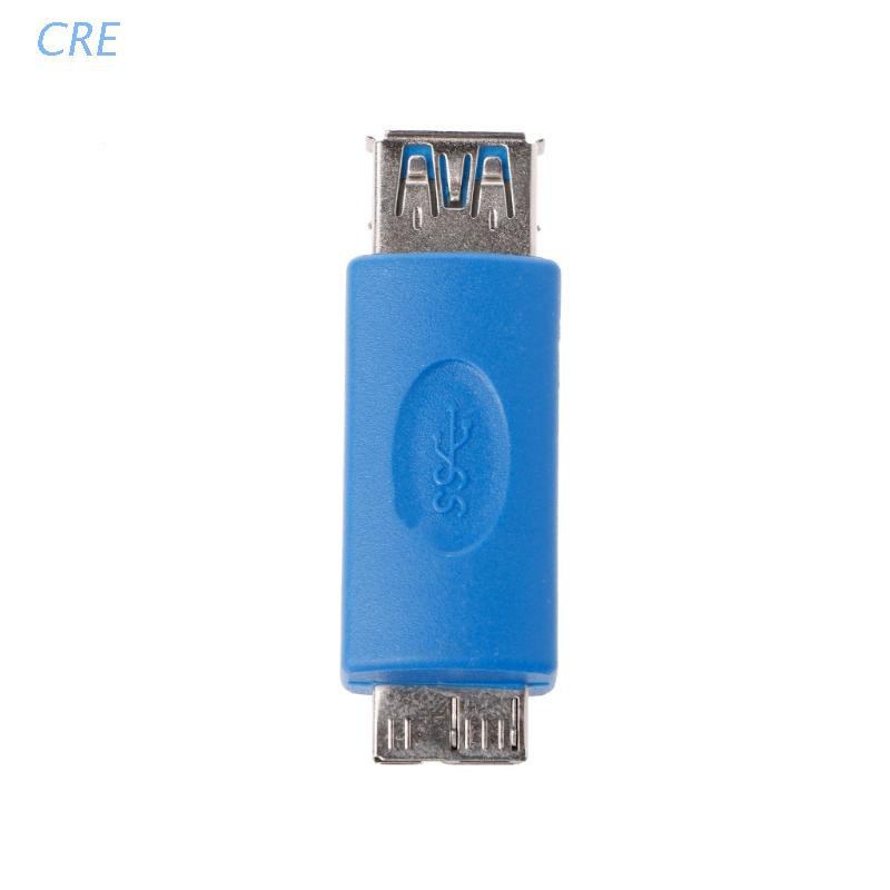 CRE  Fast Speed USB 3.0 A Female To USB 3.0 Micro B Male Connector Converter Adapter