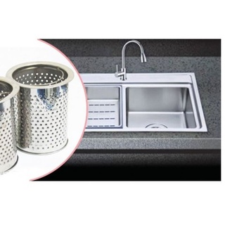 Giỏ rác inox bồn rửa bát