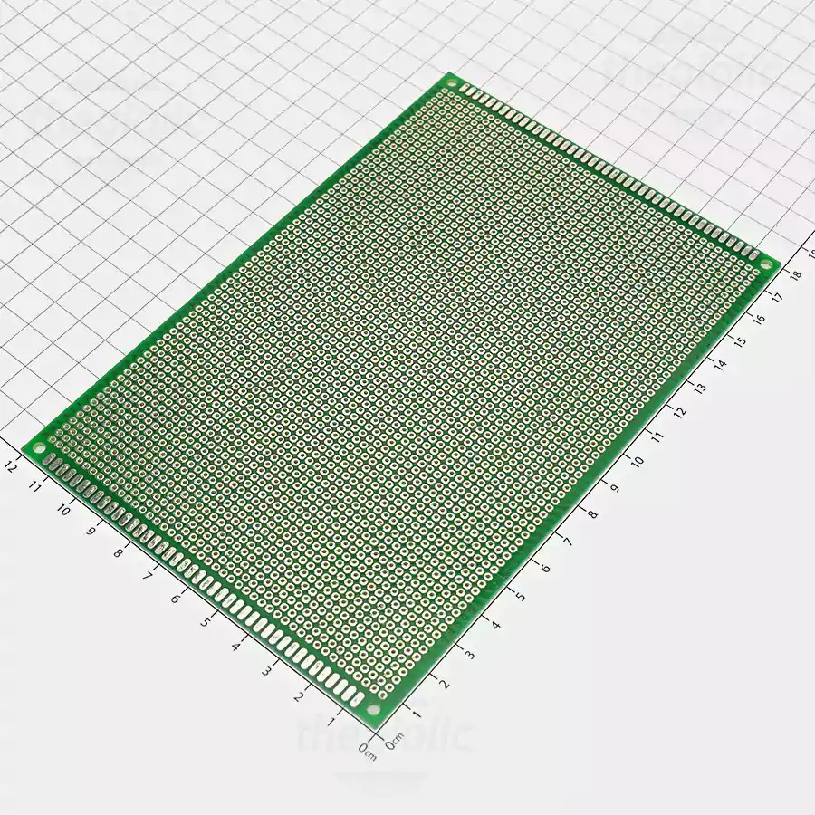 PCB Hàn Test Board 12x18cm Phủ Xanh