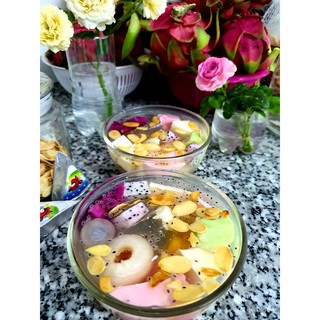 SET CHÈ KHÚC BẠCH NẤU 10 CHÉN