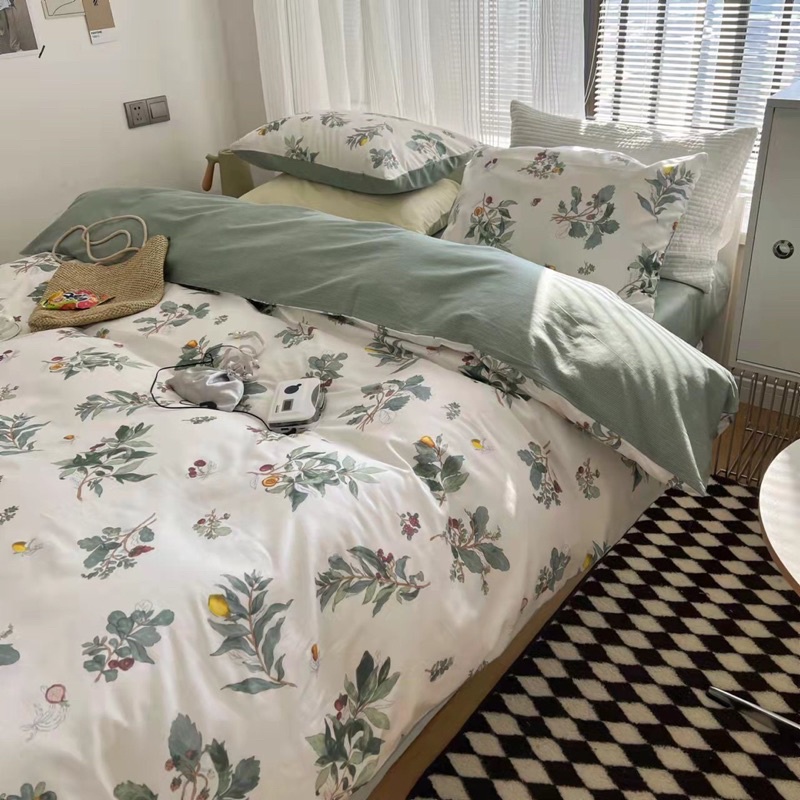 Bộ Chăn Ga Gối COTTON DEMIN (Mật Decor)