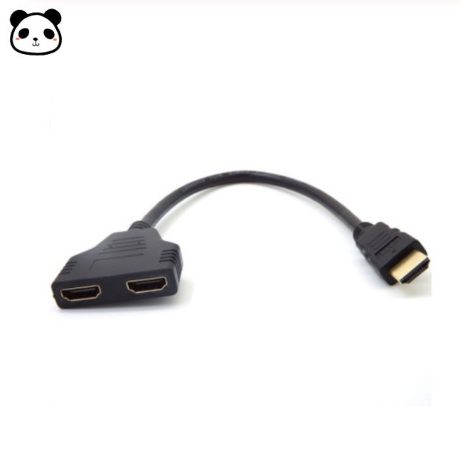 2 Port HDMI Splitter 1 In 2 Out Male to Femal Video Cable Adapter hdmi Switch Converter For Audio TV DVD