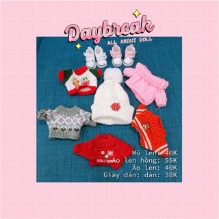Outfit doll - Áo len cho doll 20cm
