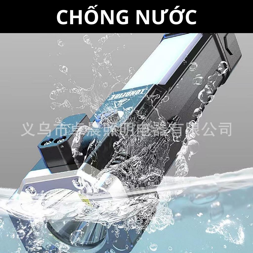 Đèn pin sinh tồn đa năng - Đèn pin búa 5 in 1 siêu sáng cầm tay