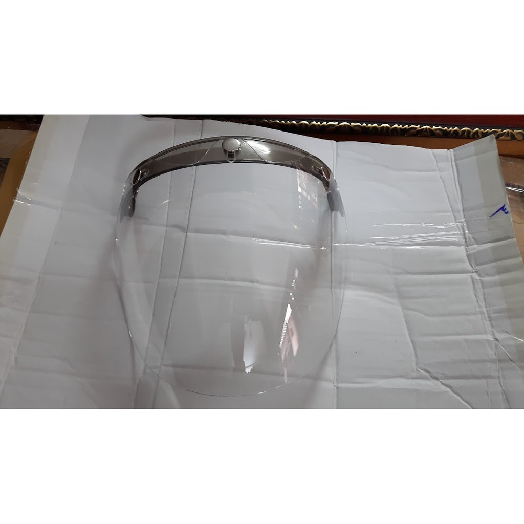 Kính LAVA - Kính mũ 3/4 đầu màu trong suốt, khói, và vàng