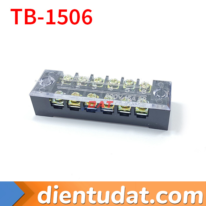 Cầu Nối Điện Terminal Block 600V 15A TB-15