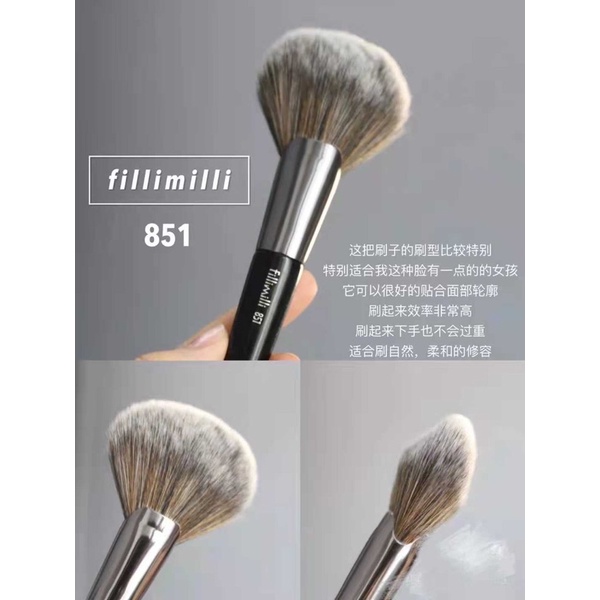 Cọ phủ phấn,má hồng Filliwilli 851 lông cọ siêu mềm mượt