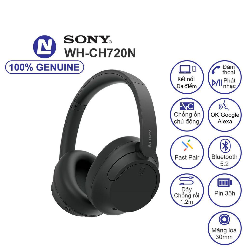 New Full box Sony WH-CH720N Tai nghe không dây chống ồn kết nối đa điểm