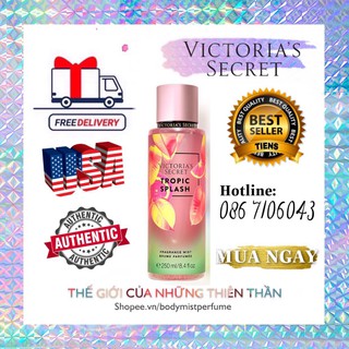 𝗕𝗢𝗗𝗬𝗠𝗜𝗦𝗧𝗣𝗘𝗥𝗙𝗨𝗠𝗘⚜️Xịt Thơm Body Victoria’s Secret Tropic Splash 250ml