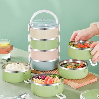 Cặp lồng giữ nhiệt - hộp đựng cơm giữ nhiệt 4 tầng