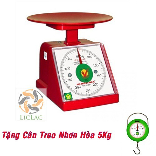 Cân Nhựa Nhơn Hòa 500G - Cân Đồng Hồ Loại Tốt