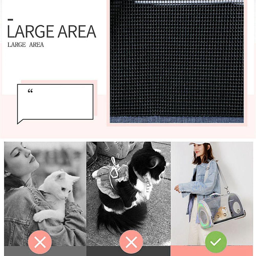 Giovanni 1 Túi Xách Vải Oxford Có Cửa Sổ Và Túi Bên Hông Thoáng Khí Đựng Thú Cưng Đi Du Lịch