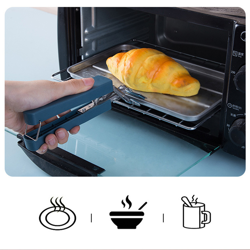 Set 4 Dụng Cụ Nhấc Nồi Bằng Silicon Chịu Nhiệt Tiện Dụng