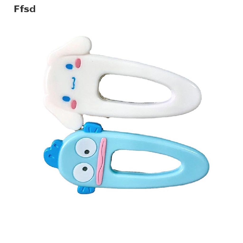 SANRIO Kẹp Tóc Hình Melody Cinnamoroll Hello Kitty Hoạt Hình