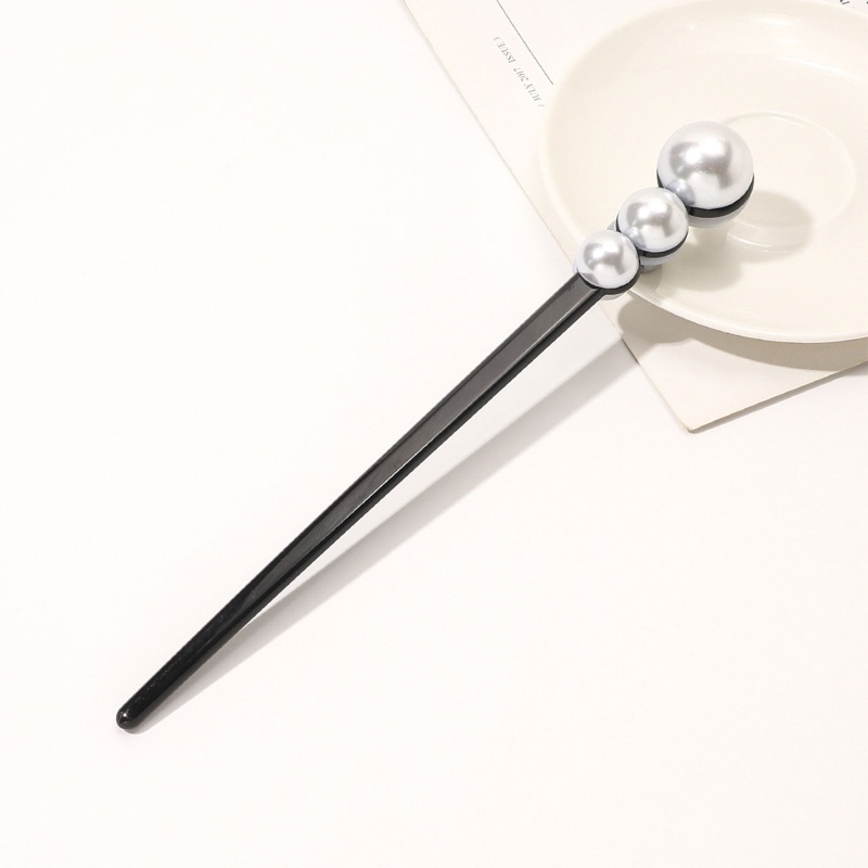 Trâm Cài Tóc Dài Bằng Nhựa Kiểu Dáng Đơn Giản Cho Nữ