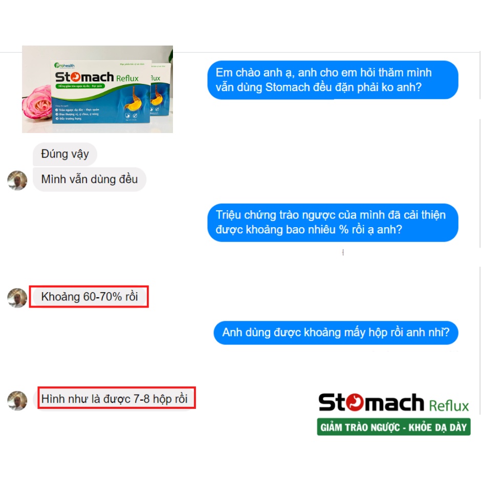 Stomach Reflux - Hỗ trợ giảm TRÀO NGƯỢC DẠ DÀY