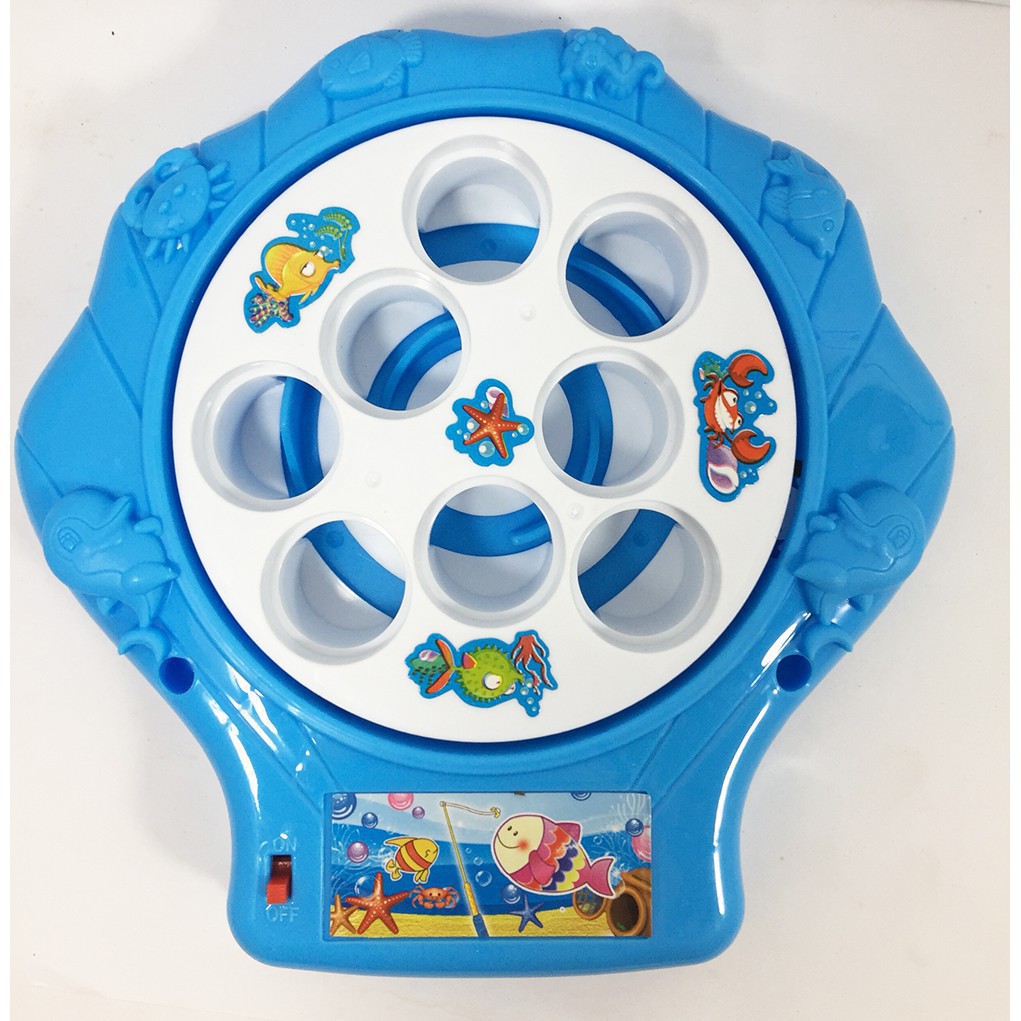 ĐỒ CHƠI TRẺ EM - BỘ CÂU CÁ VÀ ĐẬP CHUỘT CHẠY PIN - kingtoys99