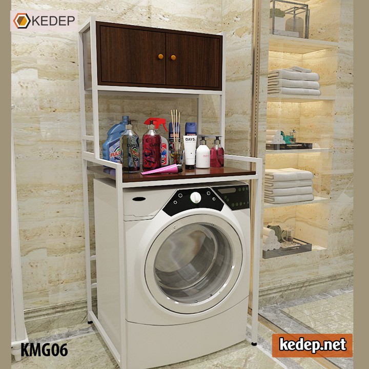 Kệ tủ để đồ máy giặt lồng ngang KMG06 | BigBuy360 - bigbuy360.vn