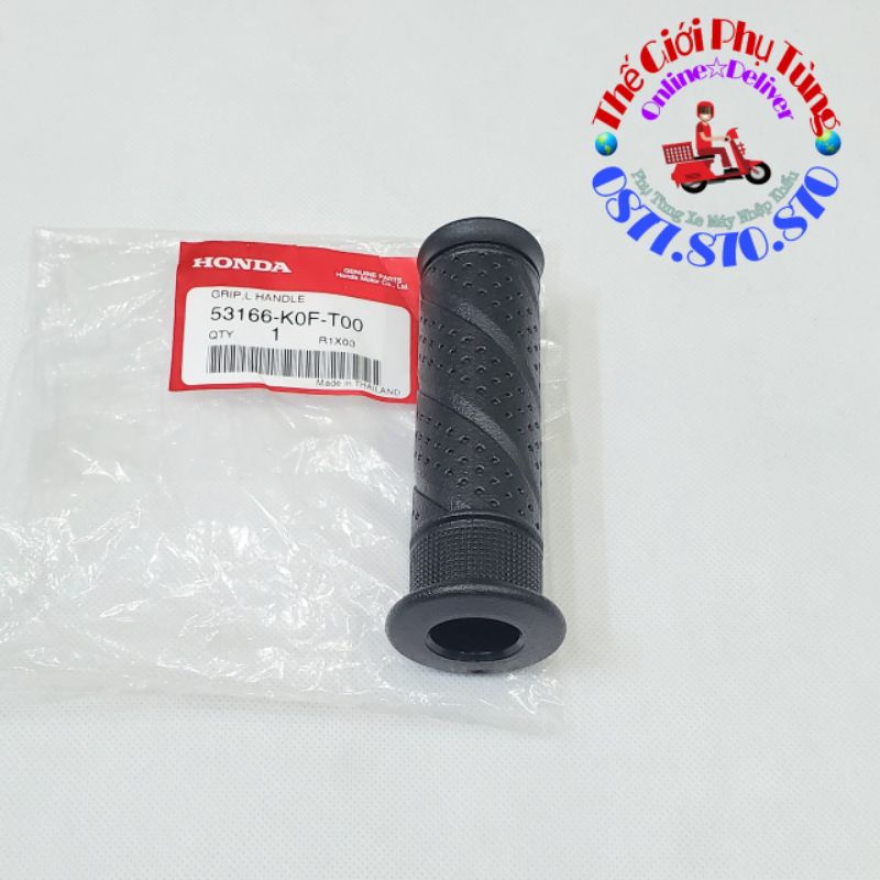 Cặp bao tay Cub 125 dùng chung nhiều loại xe zin Honda Thái Lan - 53166-K0F-T00/ 53140-K0F-T00
