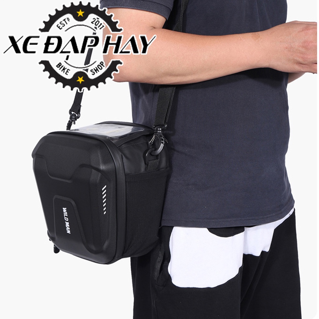 Túi Đựng Đồ Xe Đạp WILDMAN GS9 Chính Hãng | Túi Treo Khung, Tay Lái | Phù Hợp Lắp Cho Xe Địa Hình (MTB) và Đua (ROAD)