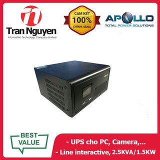 Bộ lưu điện apollo hi2500 2500va 1500w chính hãng