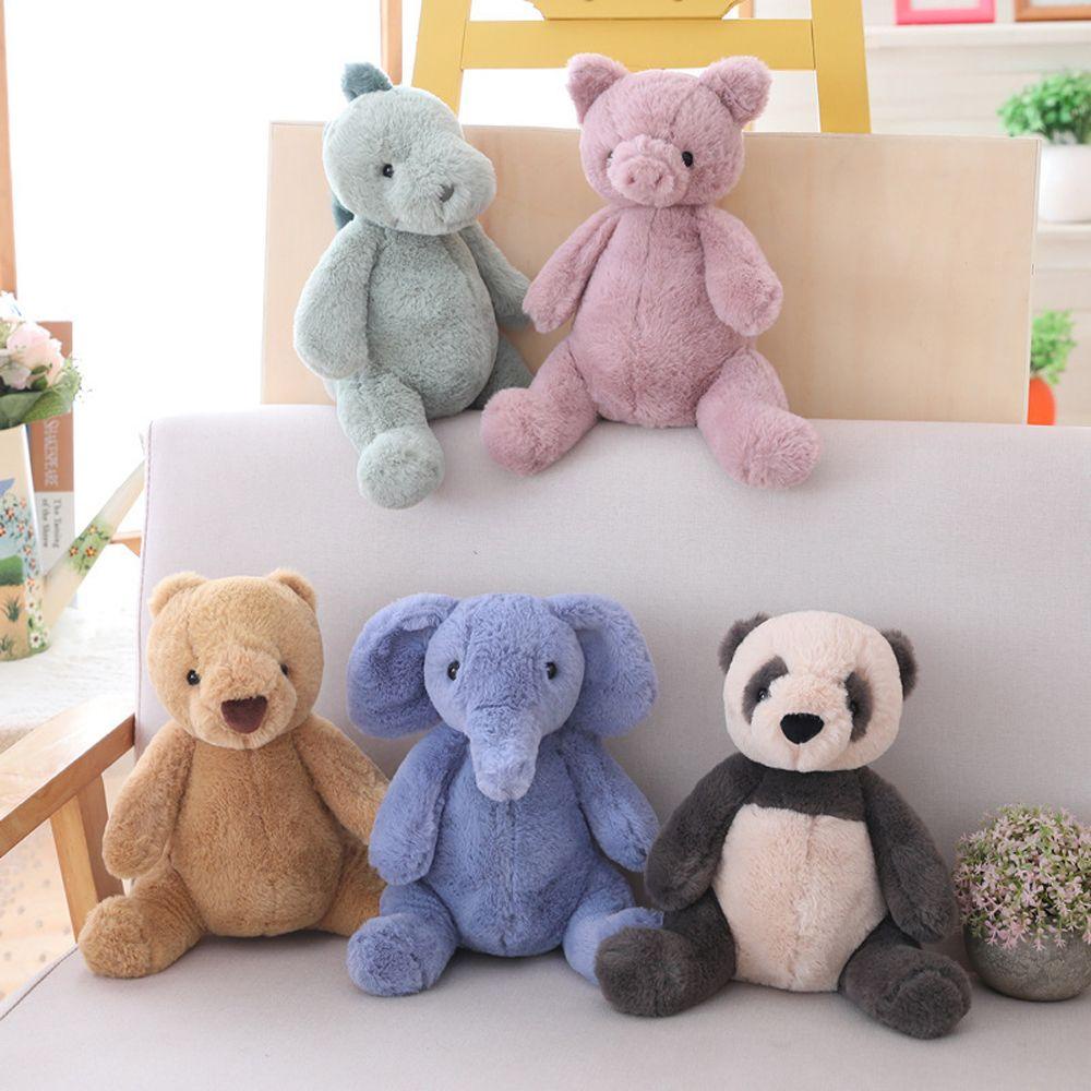 Đồ chơi nhồi bông Hình Khủng Long / Heo Mềm Mại Dễ Thương Dùng Làm Quà Tặng