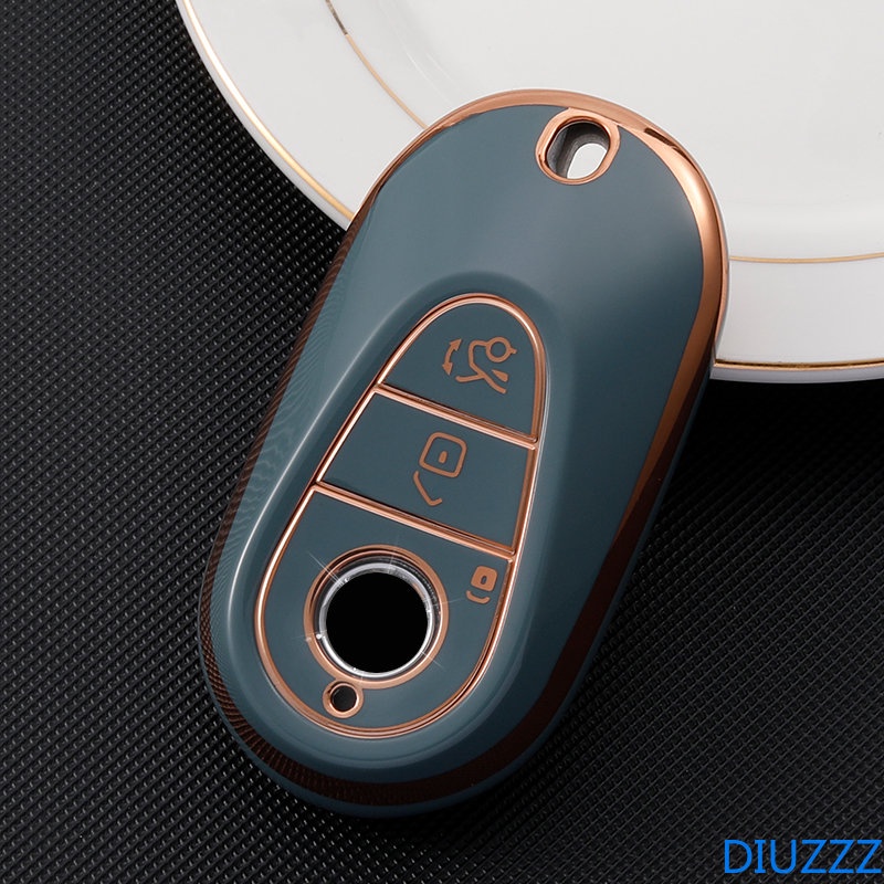 Vỏ Bọc Chìa Khóa Điều Khiển Từ Xa Bằng TPU Cho Mercedes Benz C S Class W206 W223 S350 C260 C300 S400 S450 S500