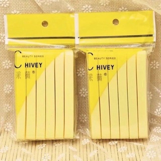BỊCH 12 Miếng Bông rửa mặt bọt biển CHIVEY