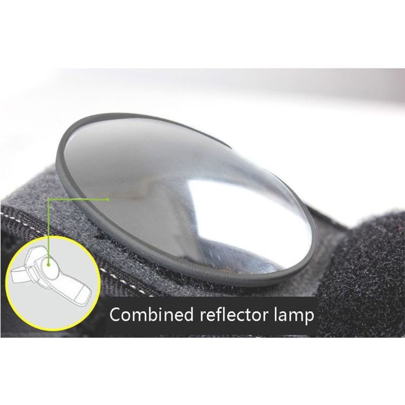 Kính Chiếu Hậu Có Dây Đeo Cổ Tay Dạng Lưới Điều Chỉnh Được Dành Cho Xe Đạp