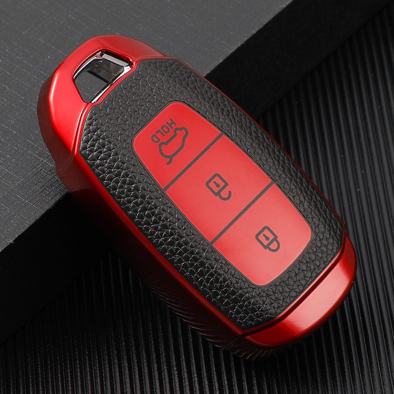 Bao Da TPU Đựng Chìa Khóa Điều Khiển Từ Xa Cho Hyundai I30 Ix25 Elantra KONA Solaris Azera Grandeur Ig TM Accent Santa Fe Palisade