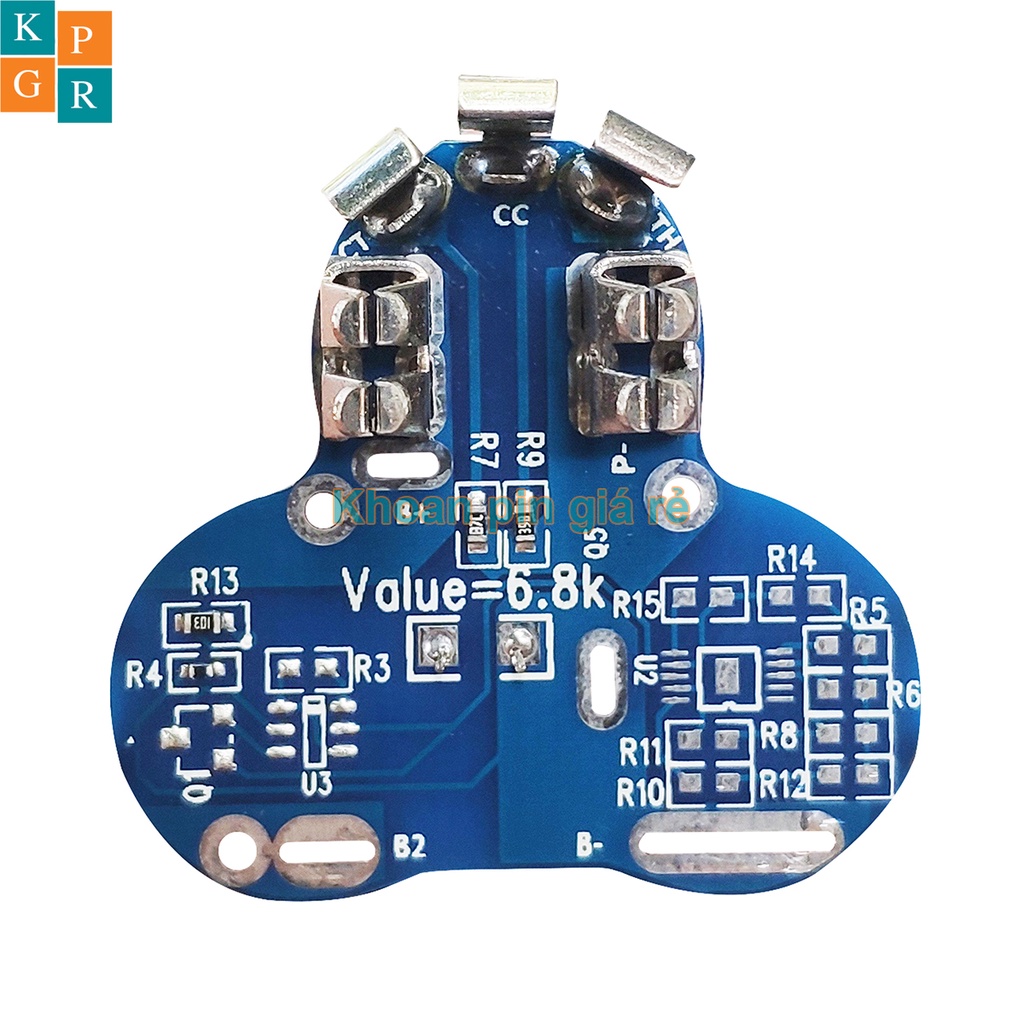 KPGR Vỏ pin Bosch 10.8V 12V Li-ion 3.7V nhận sạc zin