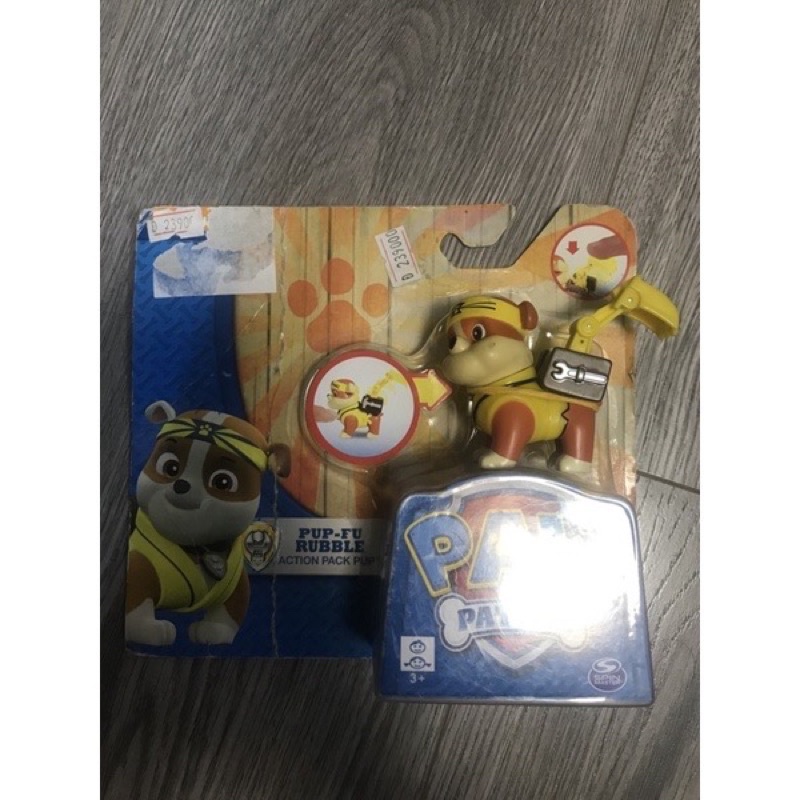Đồ chơi Dòng biến hình - Karate Rubble chính hãng Paw Patrol