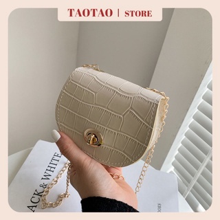 Túi đeo chéo mini da rắn túi xách đơn giản
