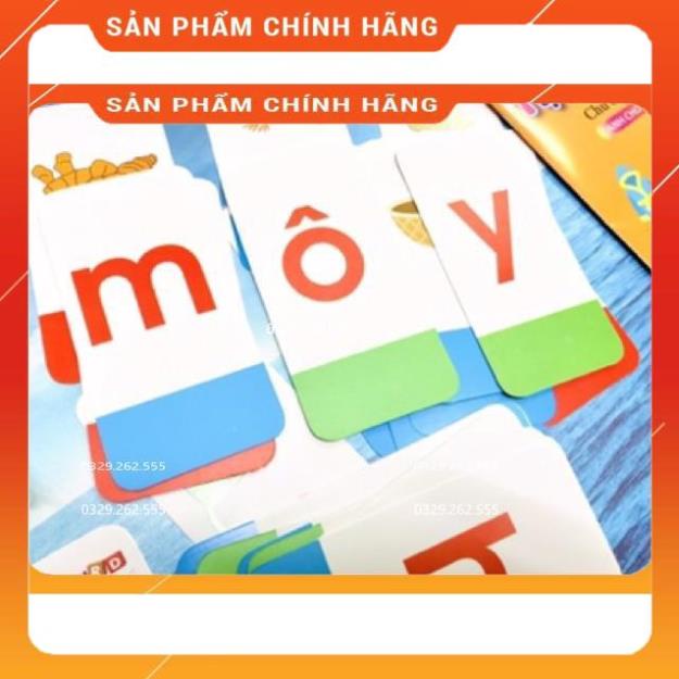 [Mã LIFEBOOK2 giảm 10% đơn 0Đ] (⭐NEW⭐)Bộ flashcard thẻ học chữ cái, chữ số cho bé