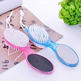 (Set 2 chiếc) Dụng Cụ Chà Gót Chân Tẩy Tế Bào Chết Đa Năng 4 in 1