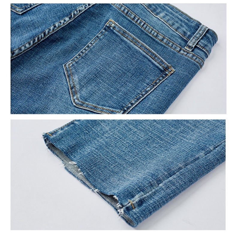 Q706  - Quần jean nữ ôm chất co giãn cho người mập hàng nhập