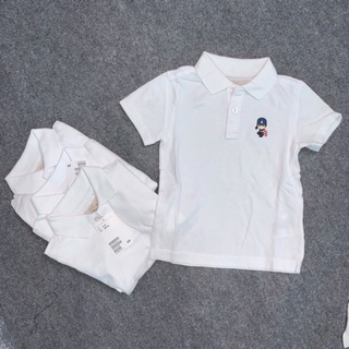 Áo polo trẻ em , polo bé trai , polo bé gái , hoạ tiết siêu nhân , áo thun có cổ tay ngắn thanh lịch - PL33