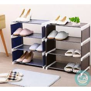 ❤️ KỆ GIÀY LẮP RÁP 4 TẦNG
