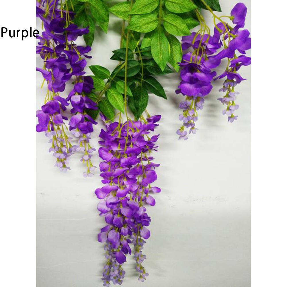 Vòng Hoa Wisteria Nhân Tạo Dùng Cho Trang Trí Tiệc Cưới