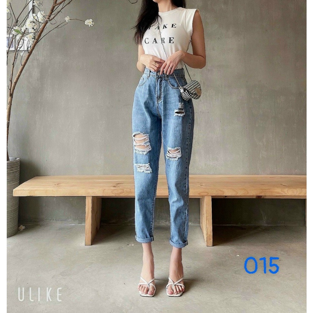 Quần beggy nữ lưng cao, form chuẩn dáng đẹp, chất Jean cao cấp dày dặn,không xù thời trang Youngstore BG14