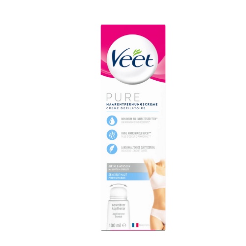 Kem tẩy lông Veet Silk &amp; Fresh 100ml nhập khẩu từ Pháp - Shop Mecici