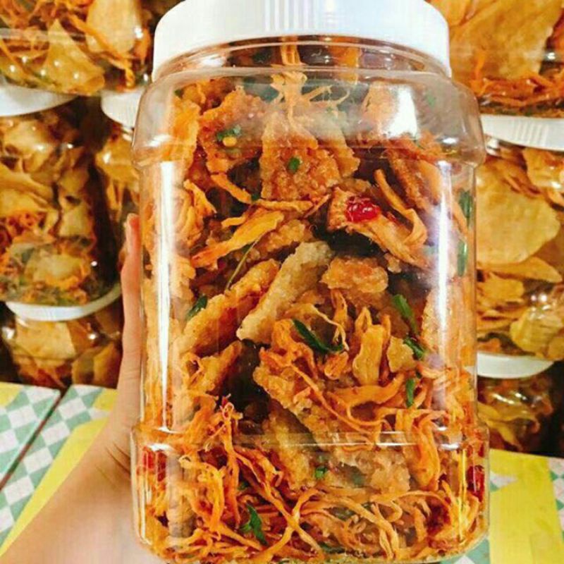 500gr cơm cháy lắc khô gà