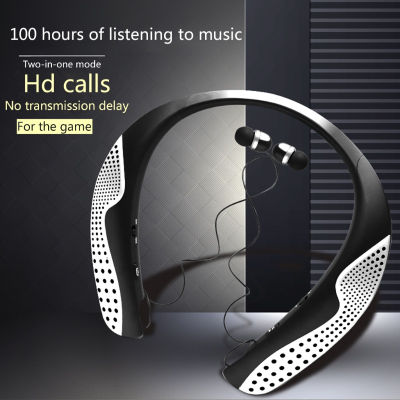 Tai Nghe Bluetooth Không Dây zzz HX288 Dung Lượng Cao Phù Hợp Với Mọi Loại Điện Thoại