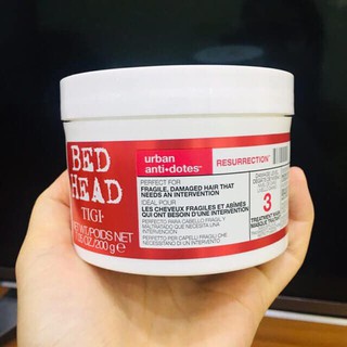 [Giá Sỉ] Kem Ủ Tóc Tigi Bed Head Đỏ 200g - Chứa Nano Collagen Hồi Sinh Tóc Hư Tổn