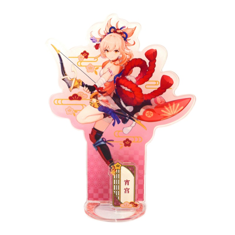 Mô hình nhân vật hoạt hình Genshin Impact Zhongli Xinyan để bàn trang trí