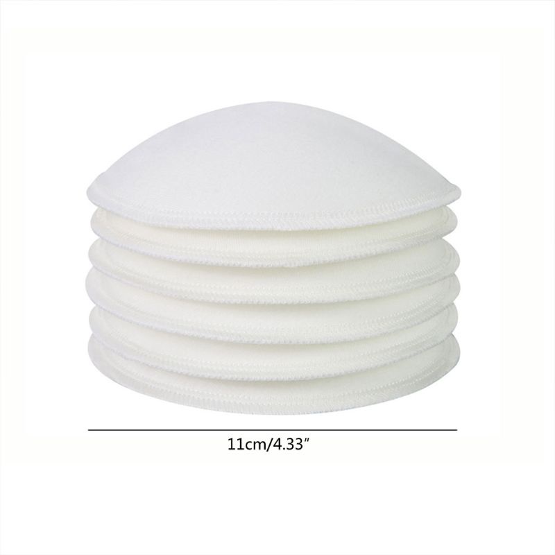 Set 4 Miếng Lót Ngực Thoáng Khí Thấm Hút Tốt Có Thể Tái Sử Dụng Cho Mẹ Chăm S